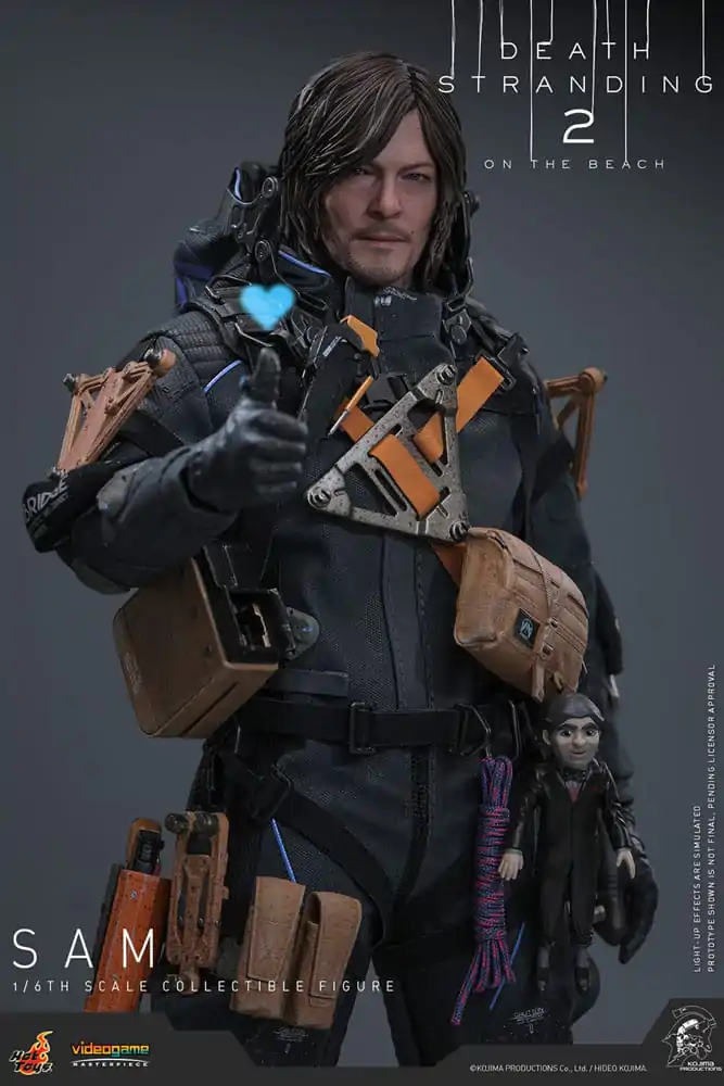 Death Stranding 2: On the Beach Videogame Masterpiece 1/6 Sam akciófigura 31 cm termékfotó