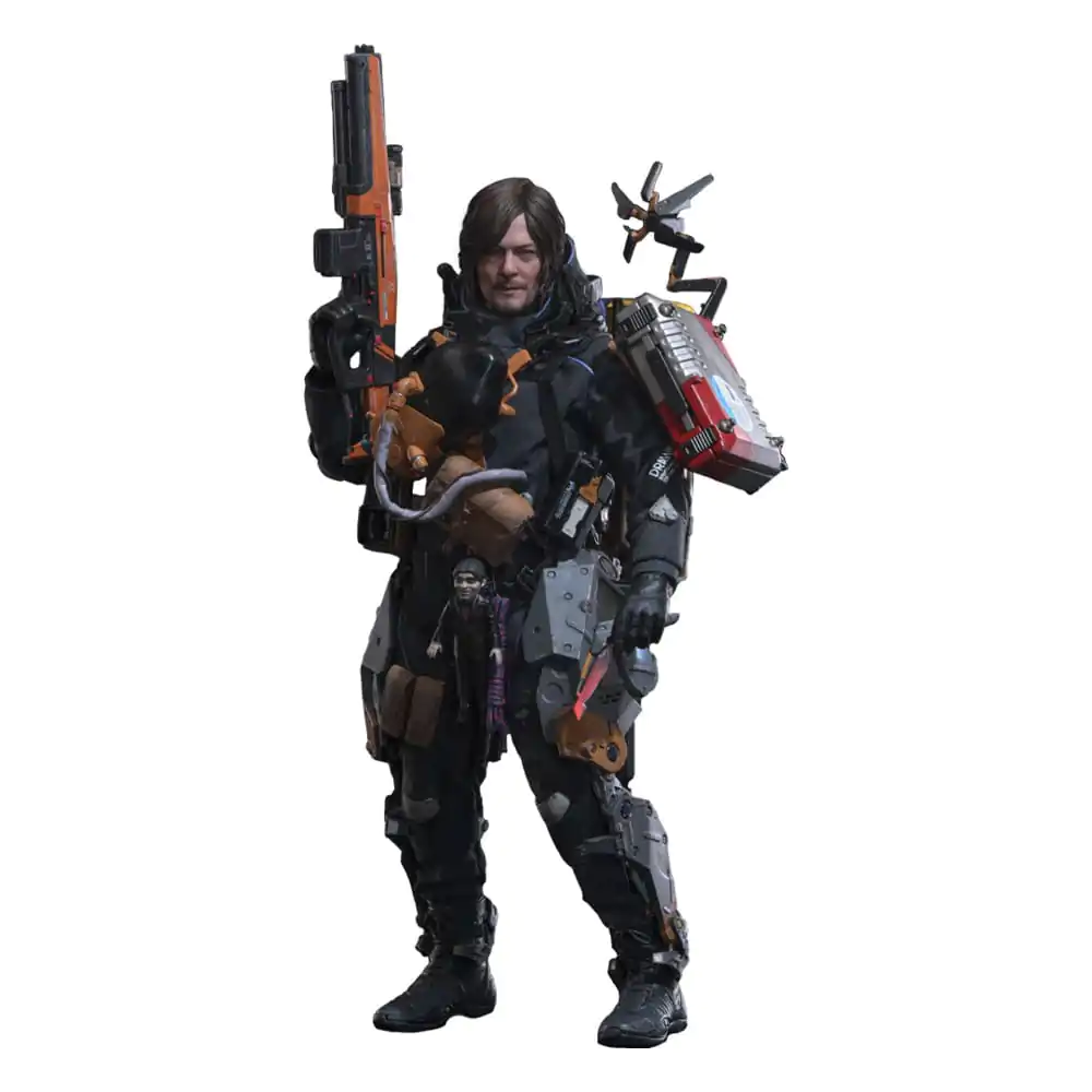 Death Stranding 2: On the Beach Videogame Masterpiece 1/6 Sam (Deluxe Version) akciófigura 31 cm termékfotó