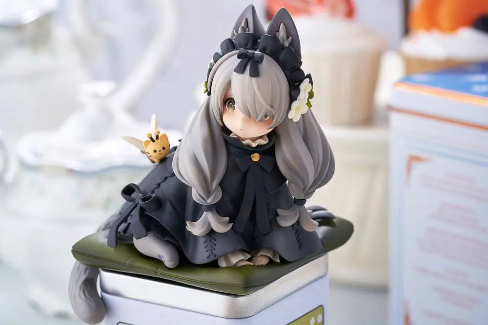 Decorated Life Collection Tea Time Cats British Shorthair PVC szobor figura 18 cm termékfotó