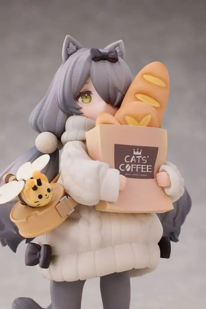 Decorated Life Collection Tea Time Cats - Cat Town Bakery Staff &amp; Customer Set PVC szobor figura 12 cm termékfotó