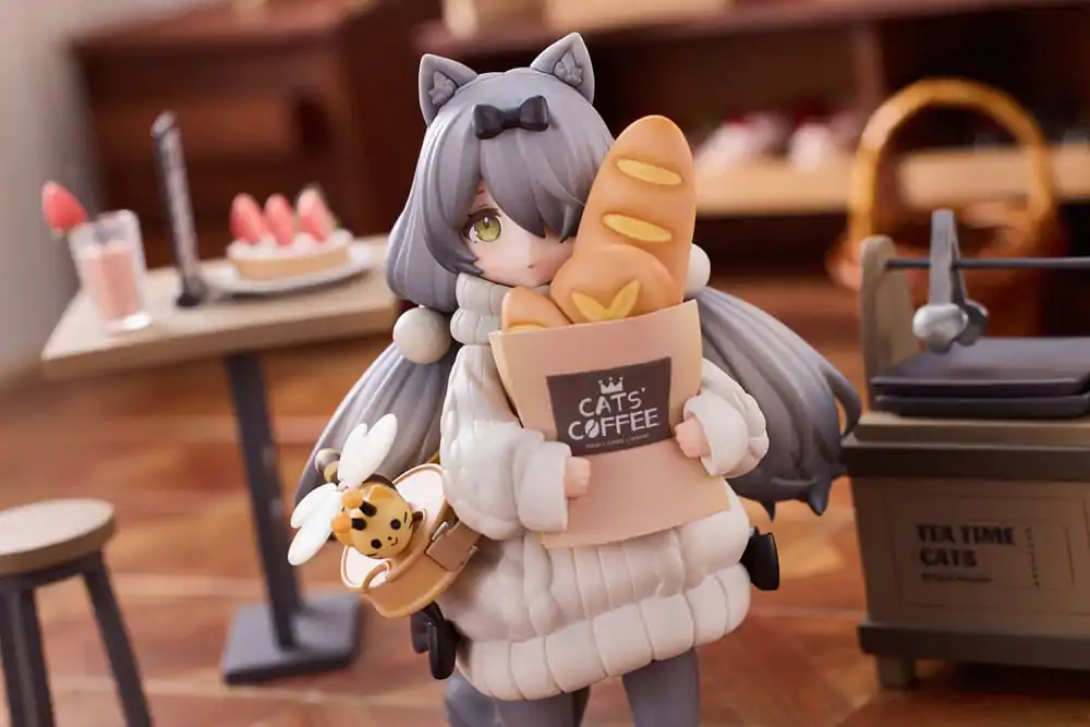Decorated Life Collection Tea Time Cats - Cat Town Bakery Staff &amp; Customer Set PVC szobor figura 12 cm termékfotó