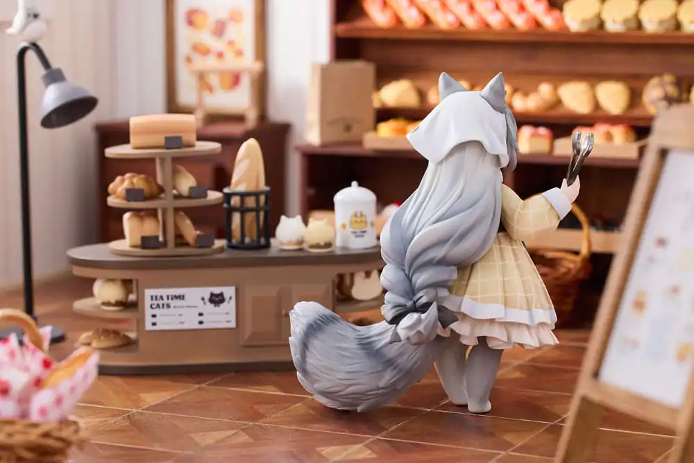 Decorated Life Collection Tea Time Cats - Cat Town Bakery Staff &amp; Customer Set PVC szobor figura 12 cm termékfotó