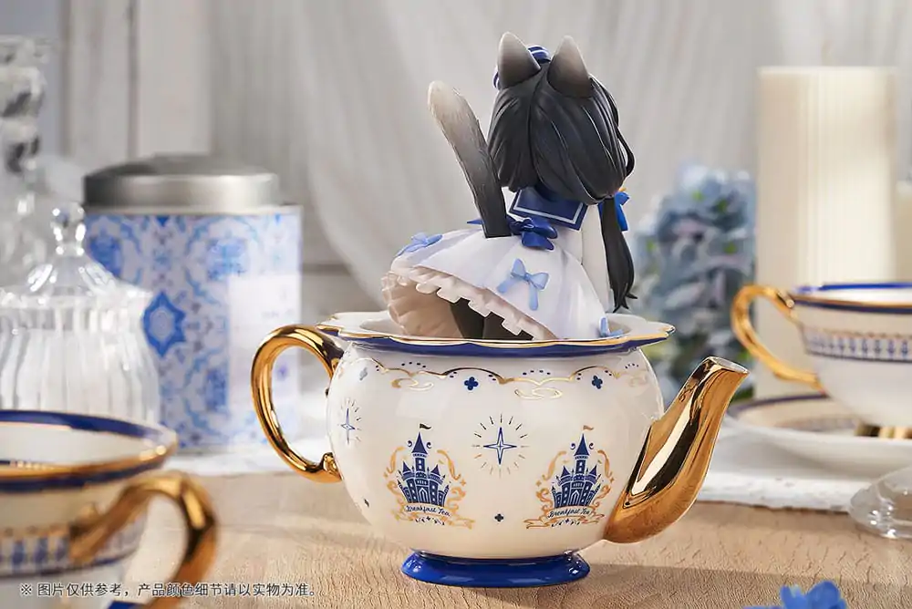 Decorated Life Collection Tea Time Cats Cow Cat PVC szobor figura 16 cm termékfotó