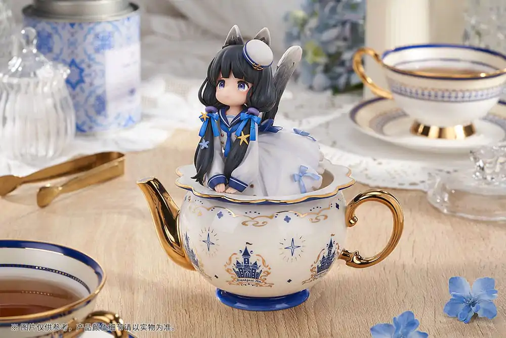 Decorated Life Collection Tea Time Cats Cow Cat PVC szobor figura 16 cm termékfotó