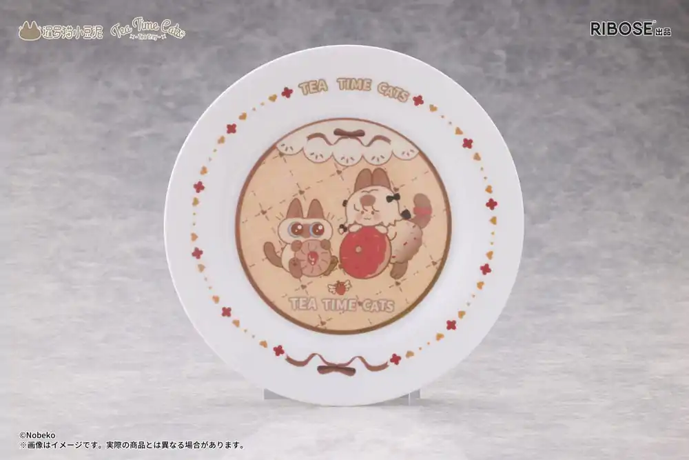 Decorated Life Collection Tea Time Cats x Siamese Cat Azuki-san Friendship Collaboration Exclusive Set PVC szobor figura 18 cm termékfotó