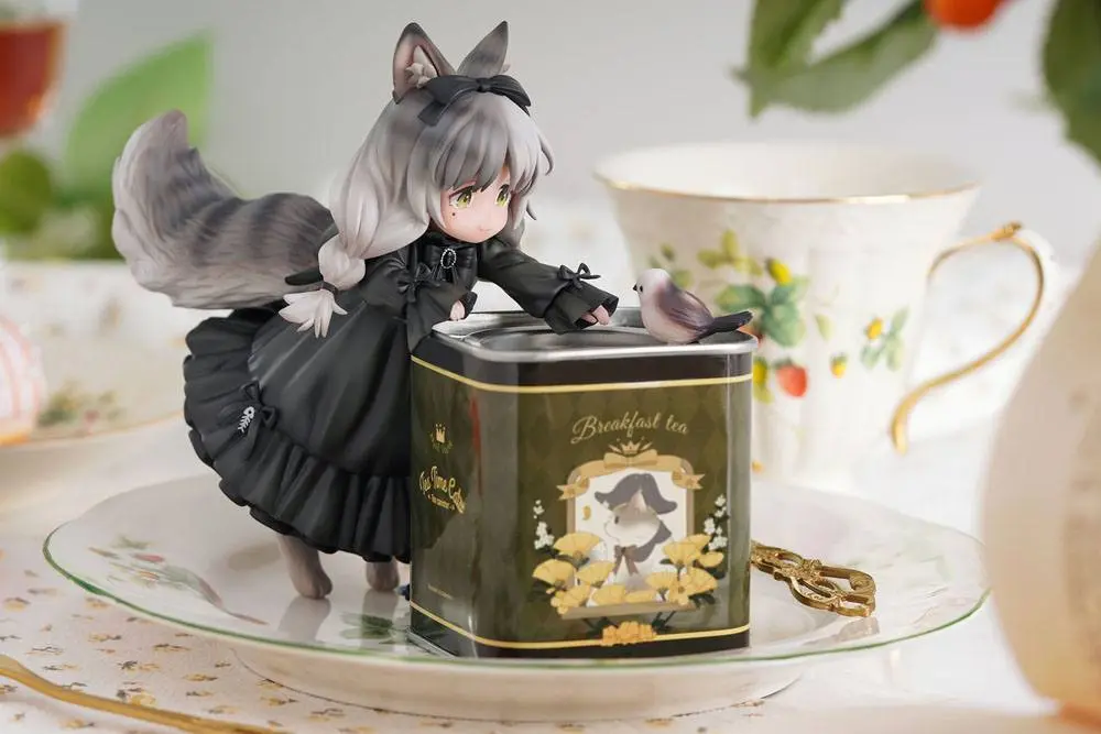 Decorated Life Collrction Tea Time Cats Li Hua Re-Run PVC szobor figura 13 cm termékfotó
