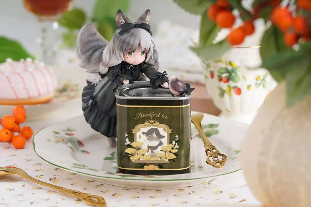 Decorated Life Collrction Tea Time Cats Li Hua Re-Run PVC szobor figura 13 cm termékfotó