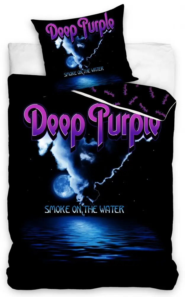 Deep Purple ágyneműhuzat 140×200cm, 70×90 cm termékfotó