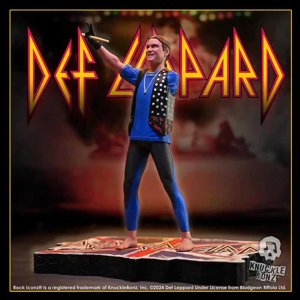 Def Leppard Rock Iconz Statue Rick Allen 24 cm termékfotó