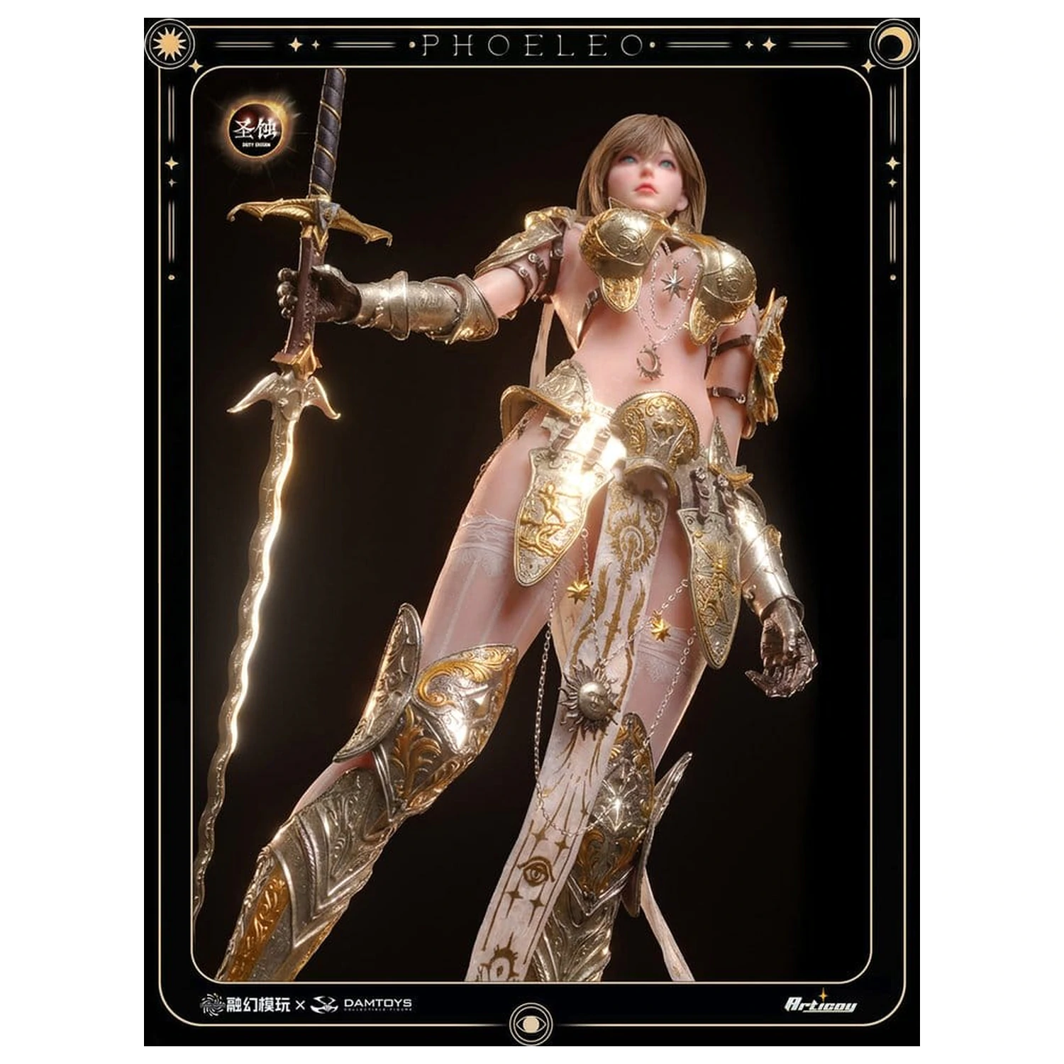 Deity Erosion 1/6 Hwit ole-Phoeleo (Sculpted Hair Version) akciófigura 30 cm termékfotó