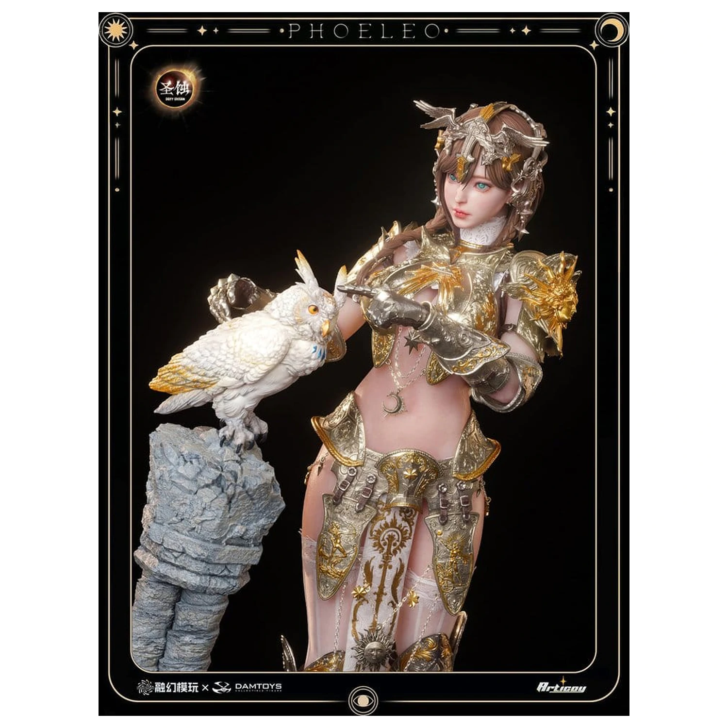 Deity Erosion 1/6 Hwit ole-Phoeleo (Sculpted Hair Version) akciófigura 30 cm termékfotó