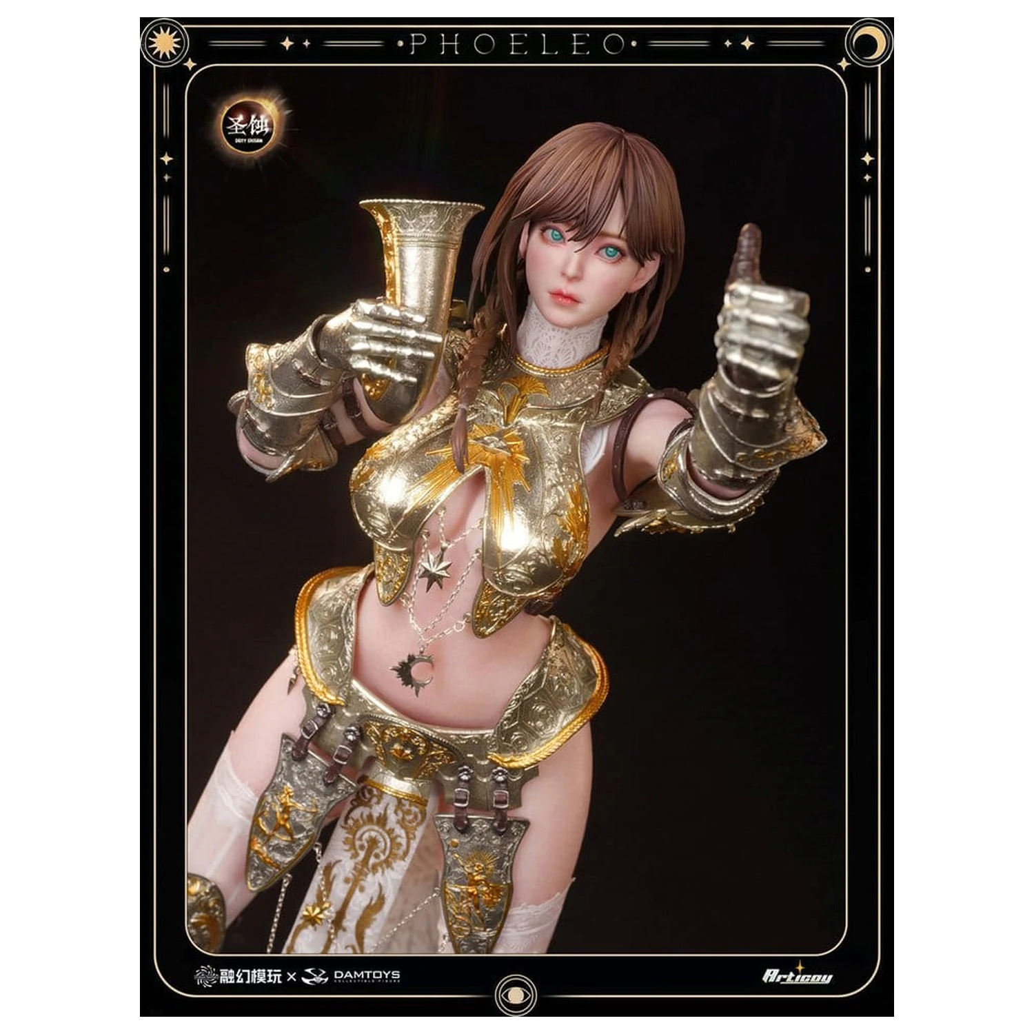 Deity Erosion 1/6 Hwit ole-Phoeleo (Sculpted Hair Version) akciófigura 30 cm termékfotó