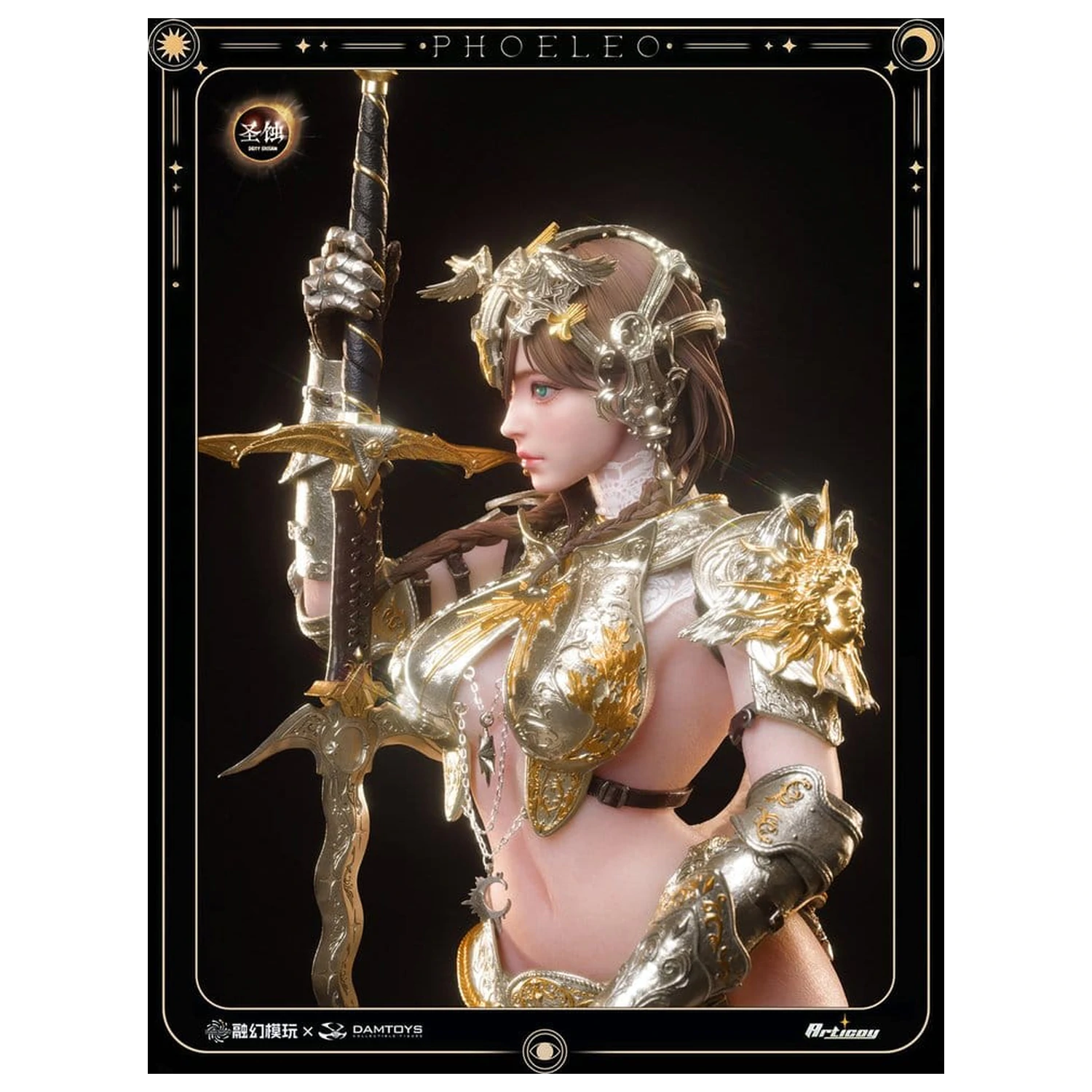 Deity Erosion 1/6 Hwit ole-Phoeleo (Sculpted Hair Version) akciófigura 30 cm termékfotó