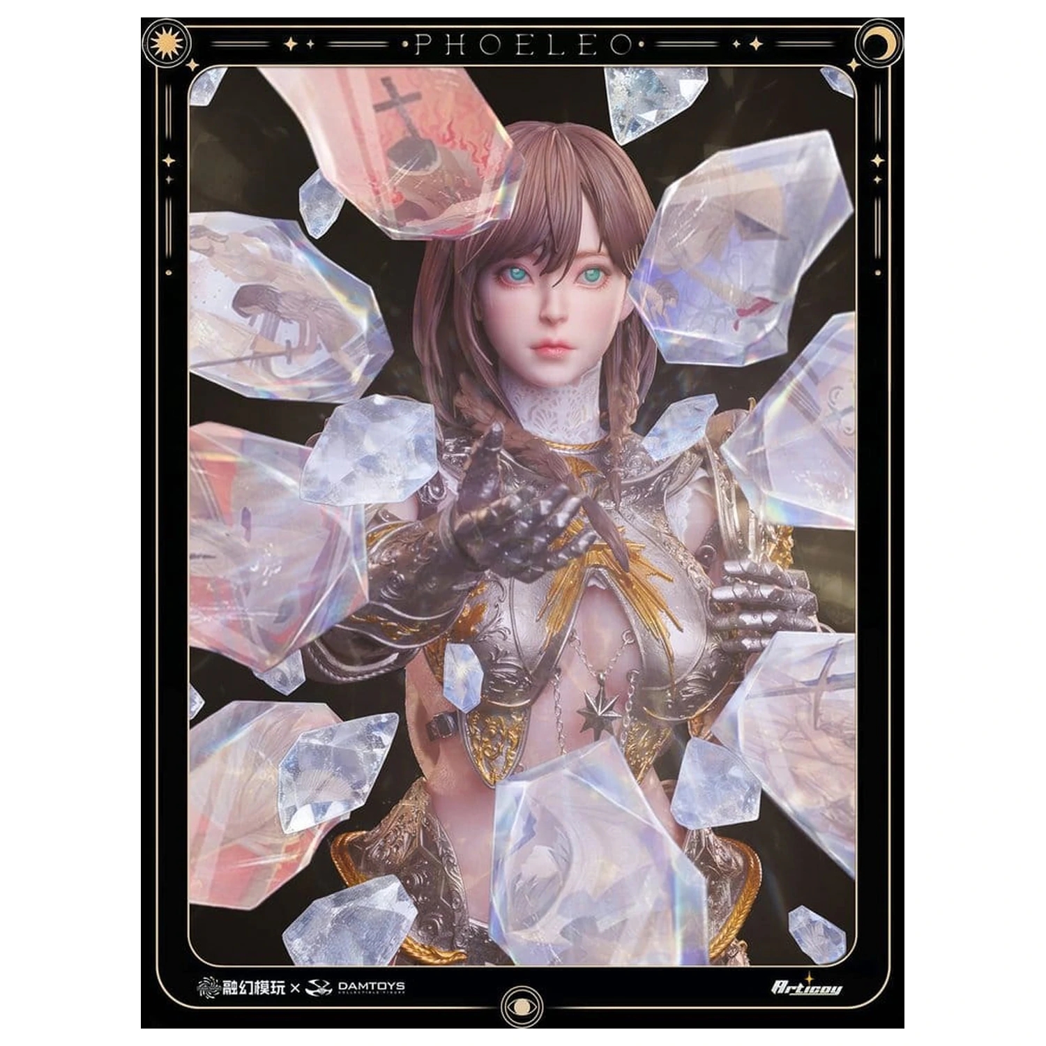 Deity Erosion 1/6 Hwit ole-Phoeleo (Sculpted Hair Version) akciófigura 30 cm termékfotó