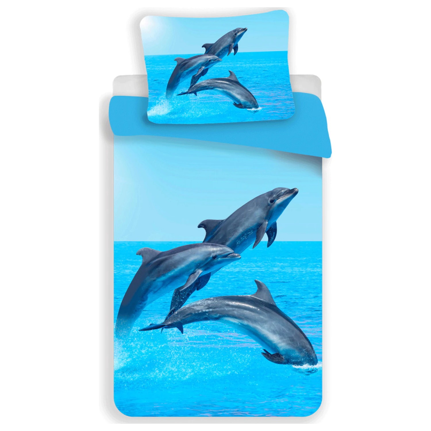 Delfin Trio mikroszálas ágyneműhuzat  termékfotó