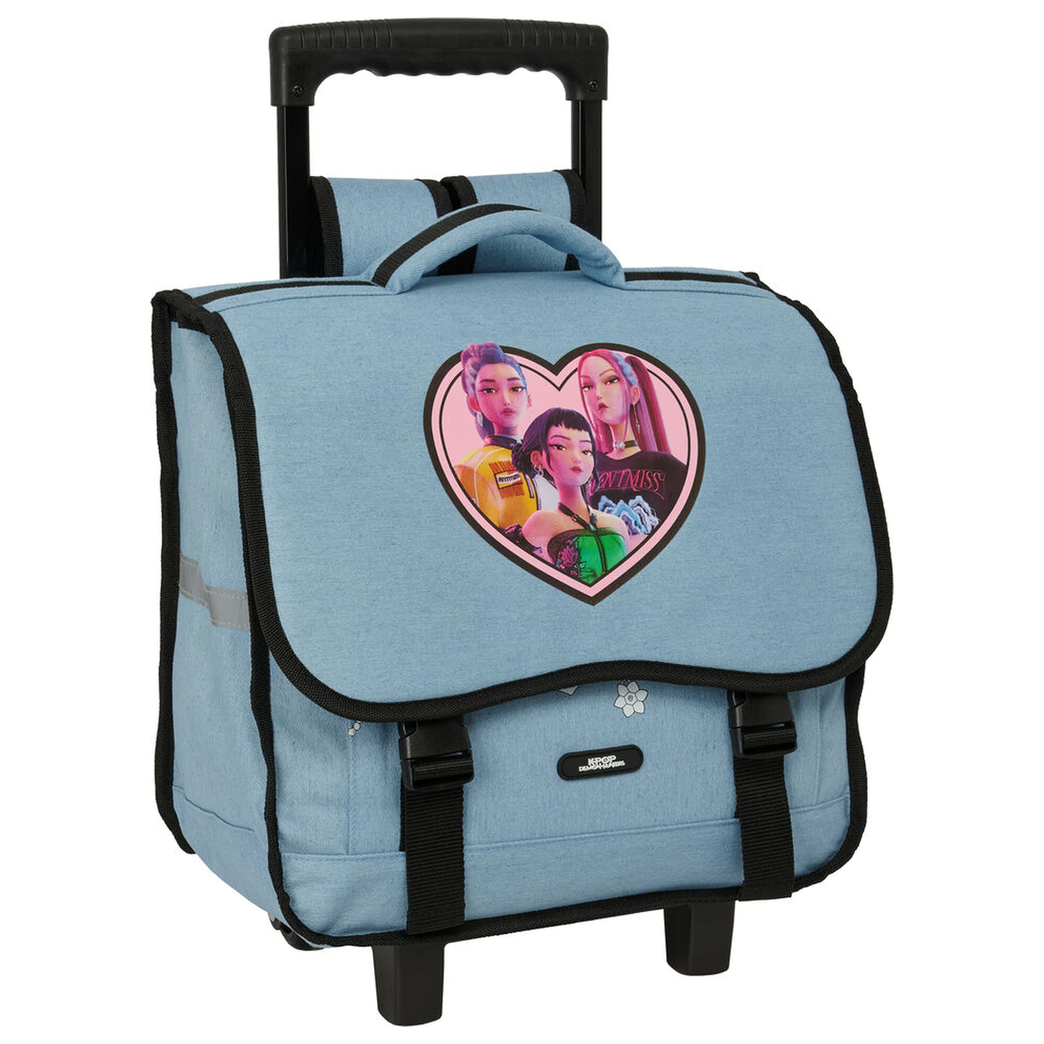 Demon Hunters Kpop Huntrix gurulós táska 40cm termékfotó