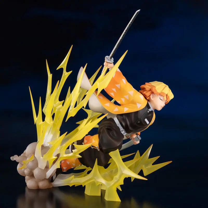 Demon Slayer Kimetsu no Yaiba Breath of Thunder Agatsuma Zenitsu Zero Figuarts figura 21cm termékfotó