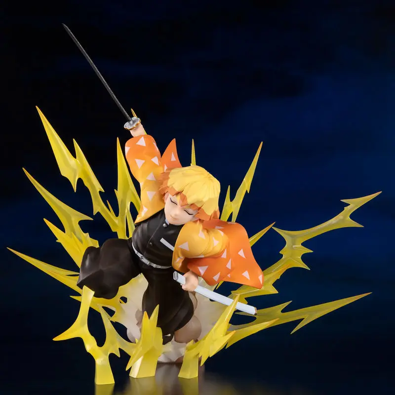 Demon Slayer Kimetsu no Yaiba Breath of Thunder Agatsuma Zenitsu Zero Figuarts figura 21cm termékfotó