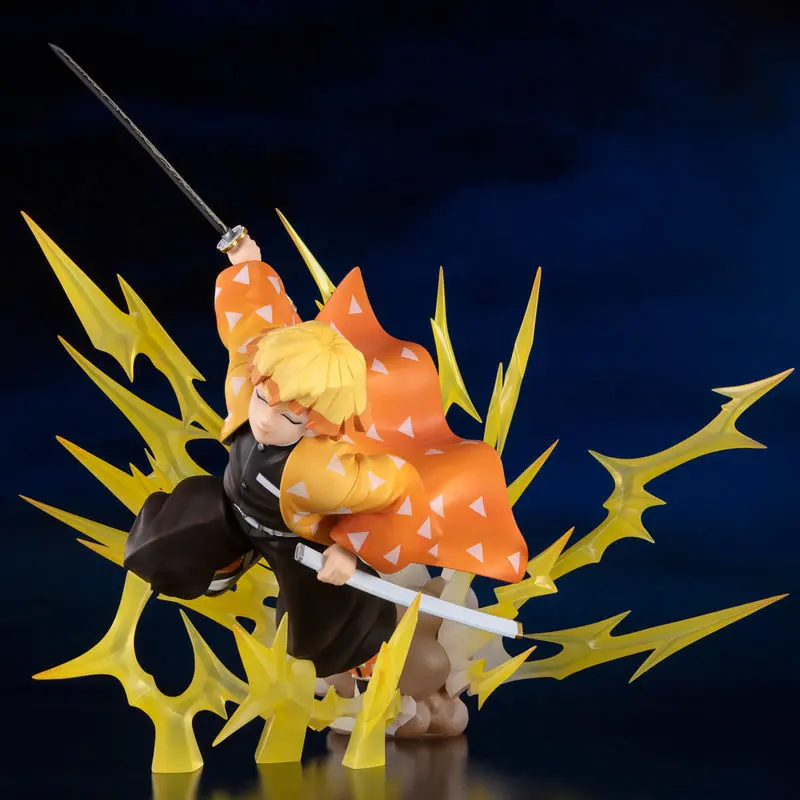 Demon Slayer Kimetsu no Yaiba Breath of Thunder Agatsuma Zenitsu Zero Figuarts figura 21cm termékfotó