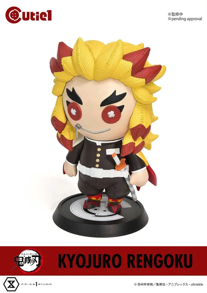Demon Slayer Cutie1 Kyojuro Rengoku PVC figura 13 cm termékfotó
