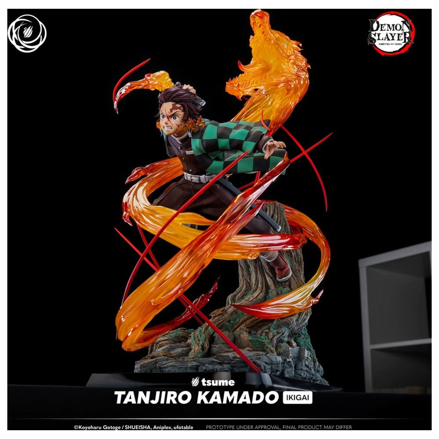 Demon Slayer IKIGAI figura 1/6 Tanjiro Kamado 44 cm termékfotó