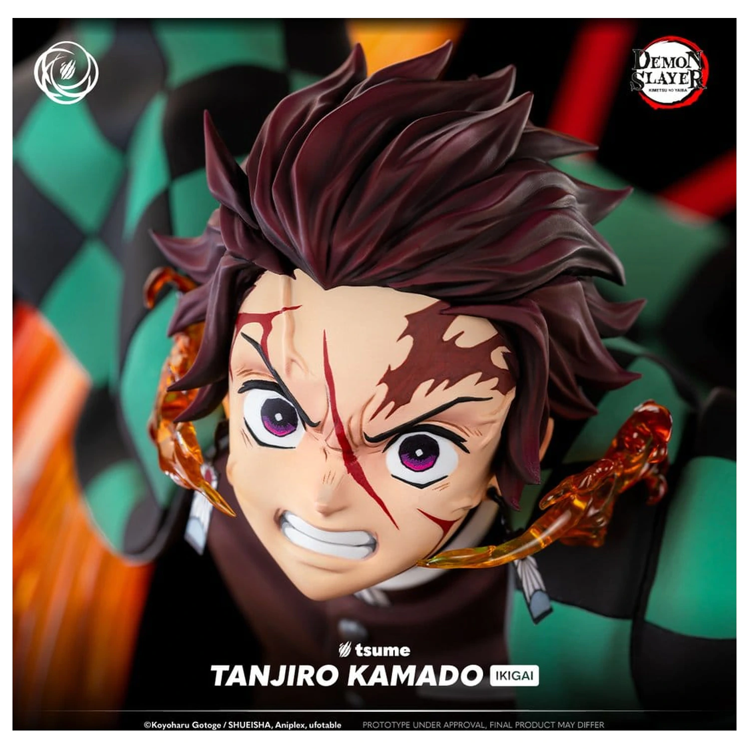 Demon Slayer IKIGAI figura 1/6 Tanjiro Kamado 44 cm termékfotó