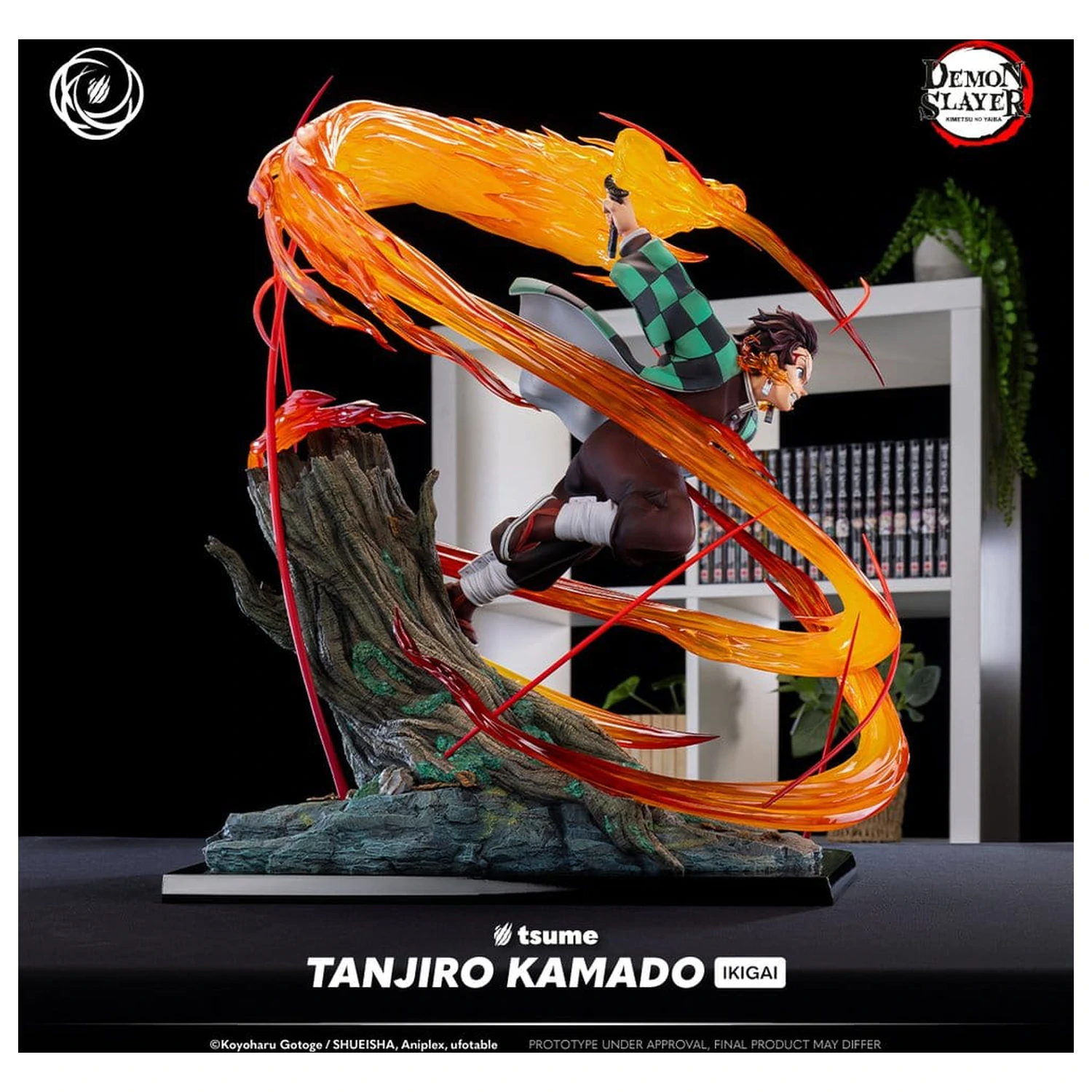 Demon Slayer IKIGAI figura 1/6 Tanjiro Kamado 44 cm termékfotó