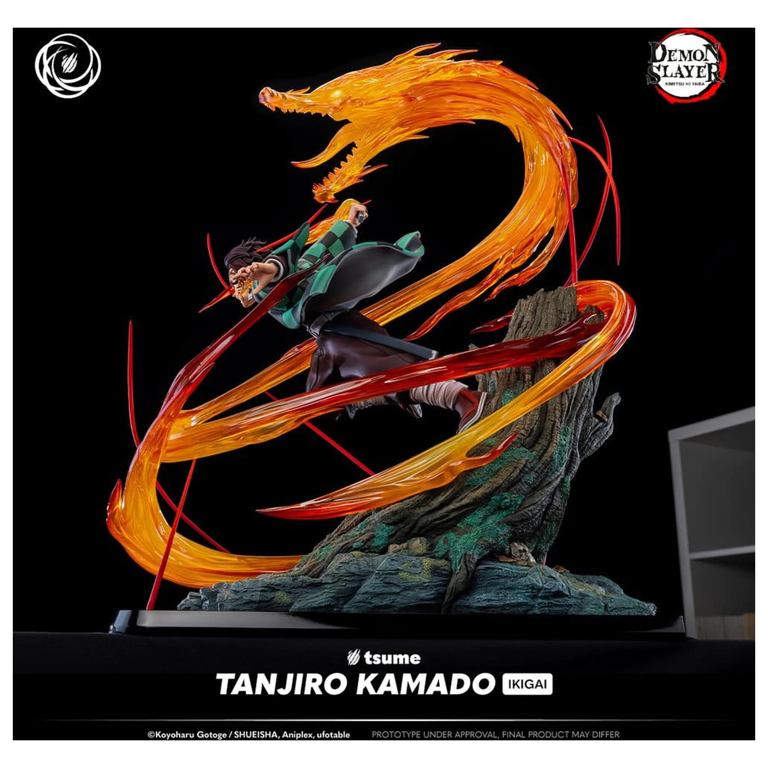 Demon Slayer IKIGAI figura 1/6 Tanjiro Kamado 44 cm termékfotó