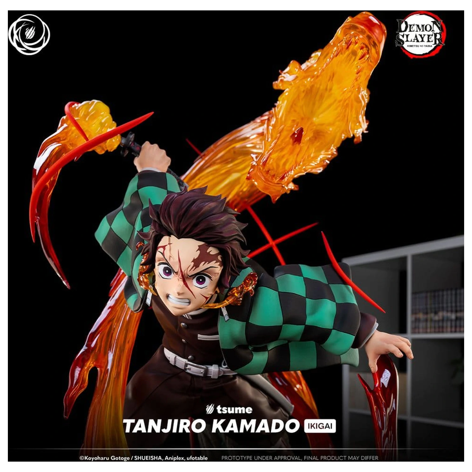 Demon Slayer IKIGAI figura 1/6 Tanjiro Kamado 44 cm termékfotó