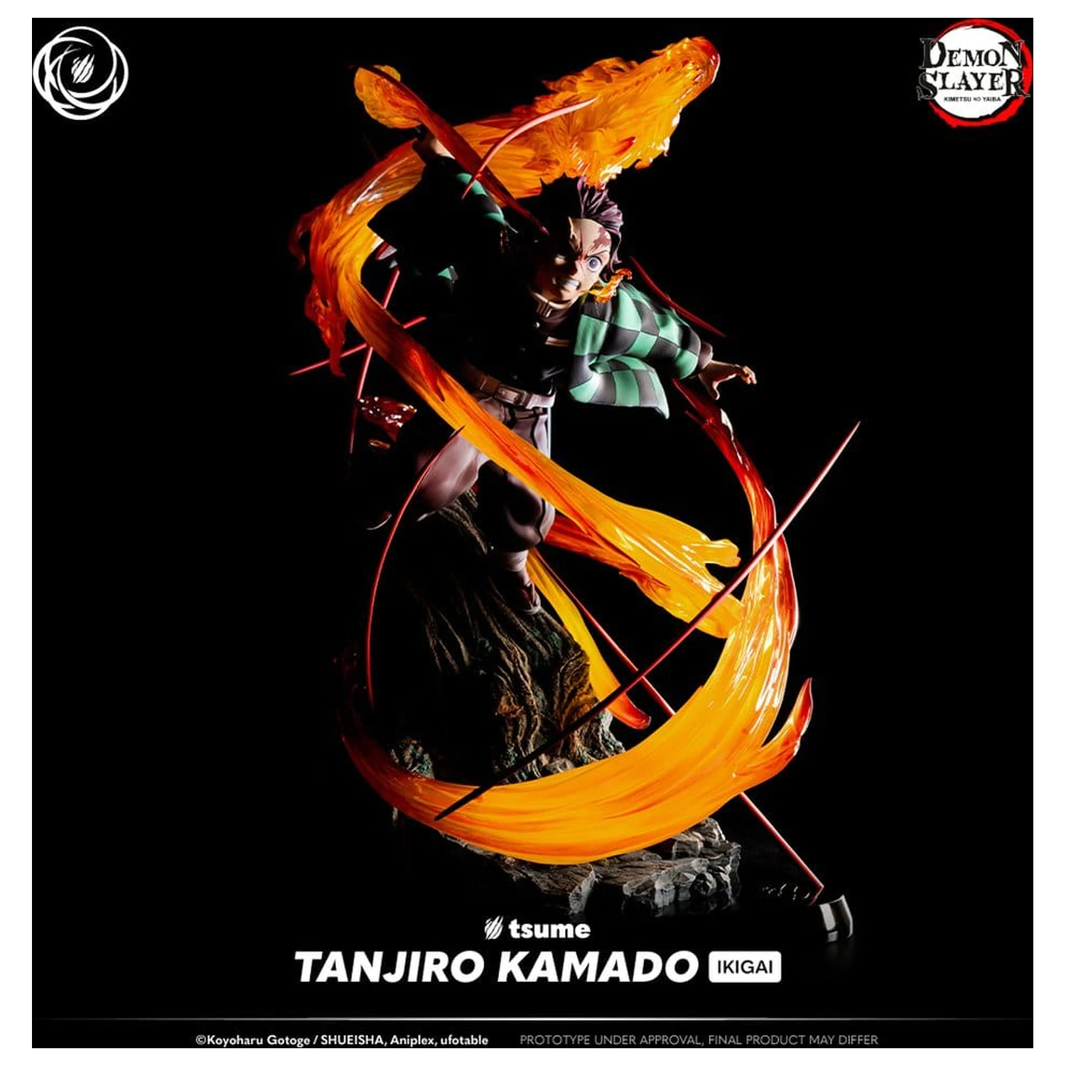 Demon Slayer IKIGAI figura 1/6 Tanjiro Kamado 44 cm termékfotó