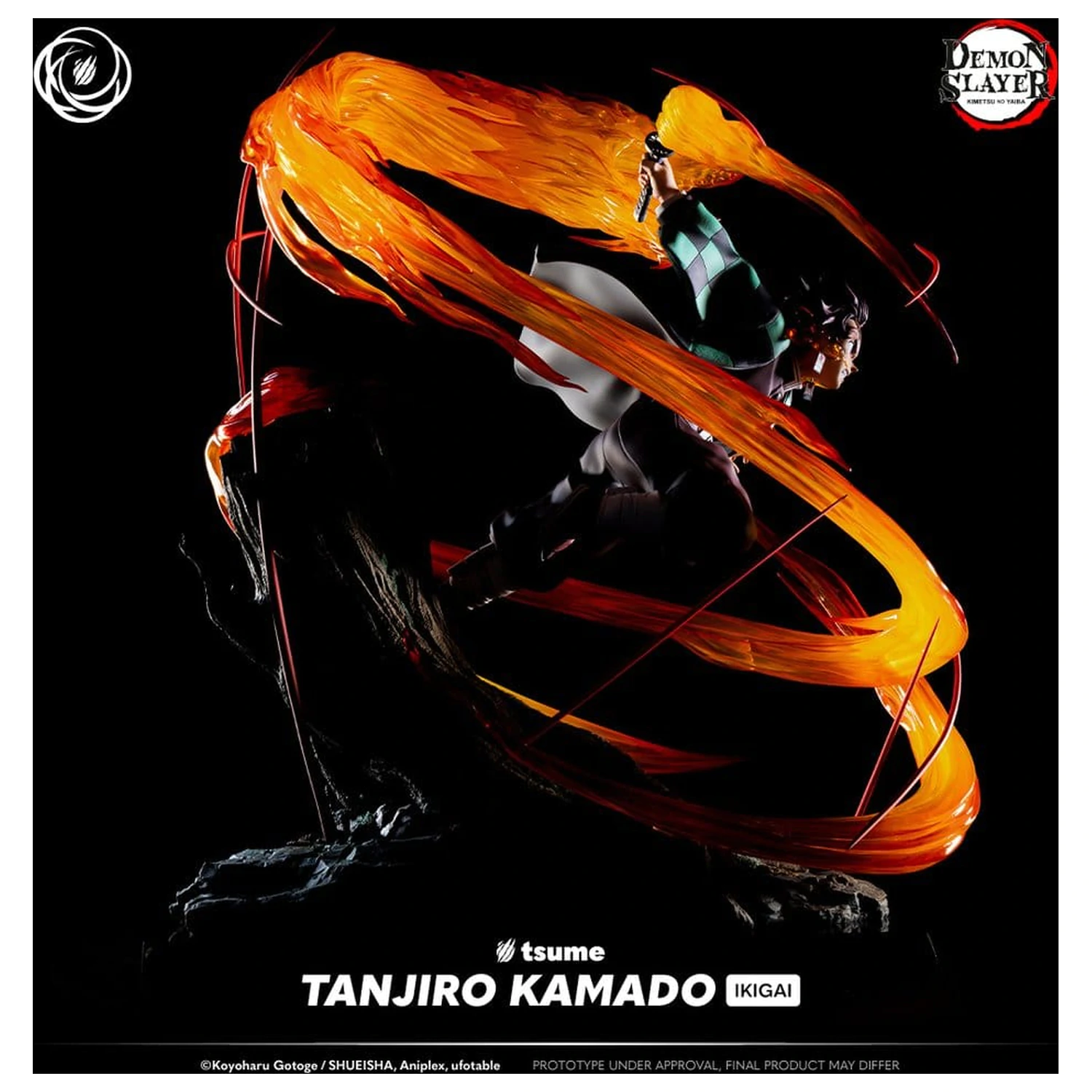 Demon Slayer IKIGAI figura 1/6 Tanjiro Kamado 44 cm termékfotó