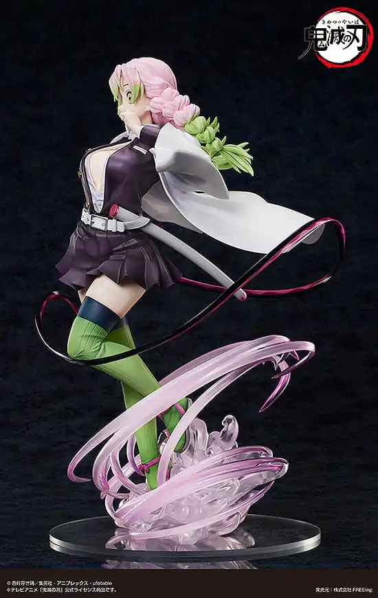 Demon Slayer: Kimetsu no Yaiba 1/4 Mitsuri Kanroji Deluxe Edition PVC szobor figura 41 cm termékfotó