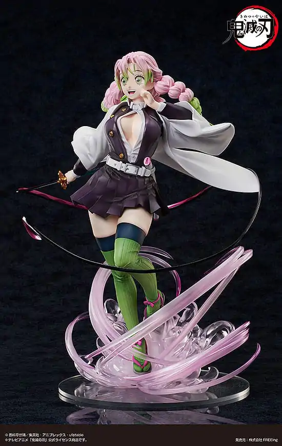 Demon Slayer: Kimetsu no Yaiba 1/4 Mitsuri Kanroji Deluxe Edition PVC szobor figura 41 cm termékfotó