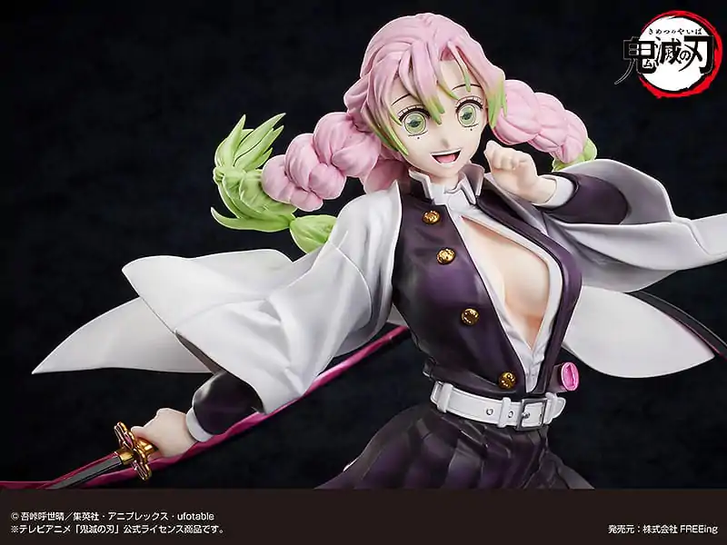 Demon Slayer: Kimetsu no Yaiba 1/4 Mitsuri Kanroji Deluxe Edition PVC szobor figura 41 cm termékfotó