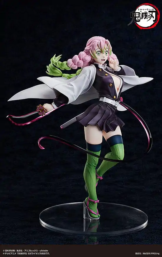 Demon Slayer: Kimetsu no Yaiba 1/4 Mitsuri Kanroji PVC szobor figura 41 cm termékfotó