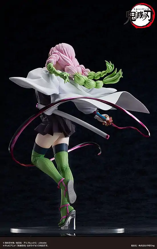 Demon Slayer: Kimetsu no Yaiba 1/4 Mitsuri Kanroji PVC szobor figura 41 cm termékfotó