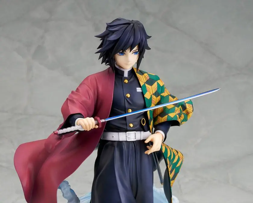 Demon Slayer: Kimetsu no Yaiba 1/8 Giyu Tomioka szobor figura 24 cm termékfotó
