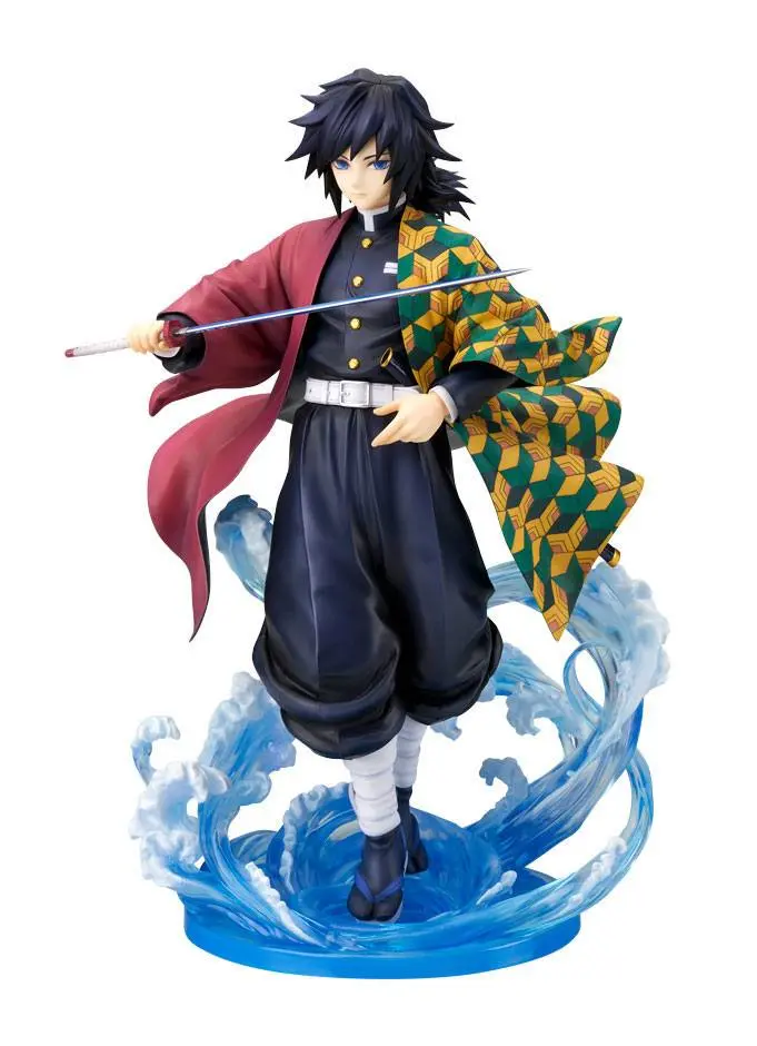 Demon Slayer: Kimetsu no Yaiba 1/8 Giyu Tomioka szobor figura 24 cm termékfotó