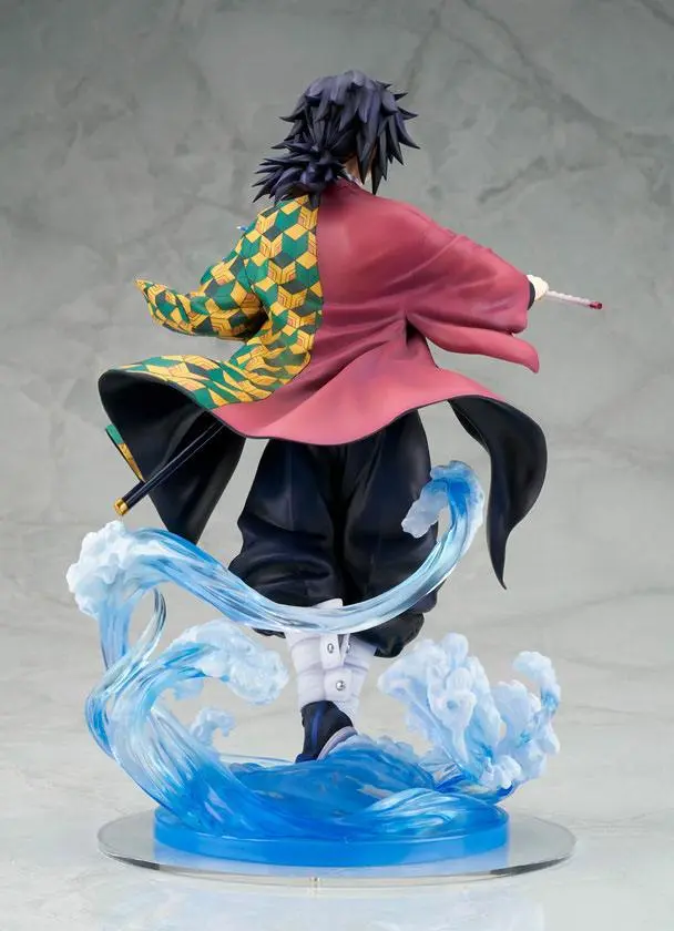 Demon Slayer: Kimetsu no Yaiba 1/8 Giyu Tomioka szobor figura 24 cm termékfotó