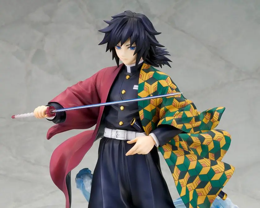 Demon Slayer: Kimetsu no Yaiba 1/8 Giyu Tomioka szobor figura 24 cm termékfotó