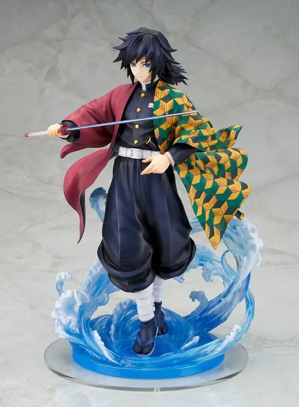 Demon Slayer: Kimetsu no Yaiba 1/8 Giyu Tomioka szobor figura 24 cm termékfotó