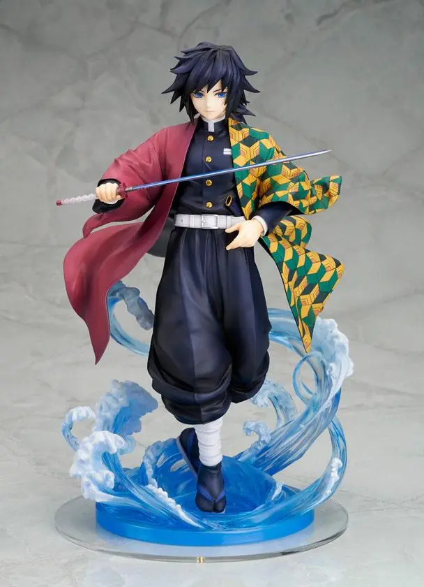 Demon Slayer: Kimetsu no Yaiba 1/8 Giyu Tomioka szobor figura 24 cm termékfotó