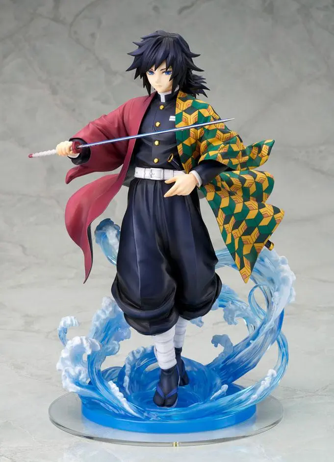 Demon Slayer: Kimetsu no Yaiba 1/8 Giyu Tomioka szobor figura 24 cm termékfotó