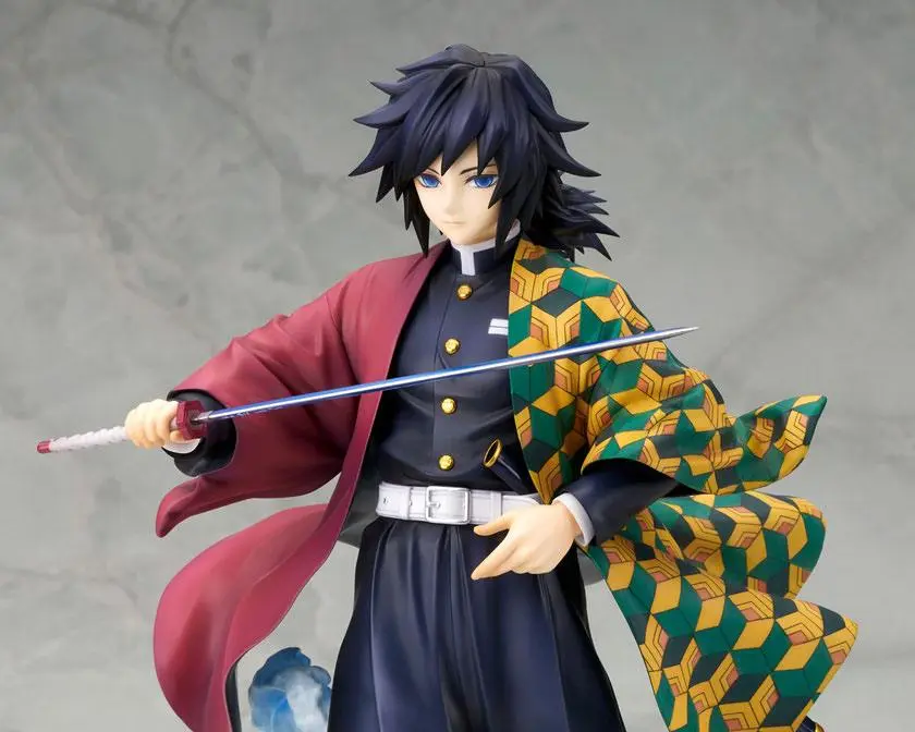 Demon Slayer: Kimetsu no Yaiba 1/8 Giyu Tomioka szobor figura 24 cm termékfotó