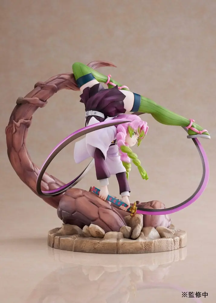 Demon Slayer: Kimetsu no Yaiba 1/8 Mitsuri Kanroji szobor figura 19 cm termékfotó