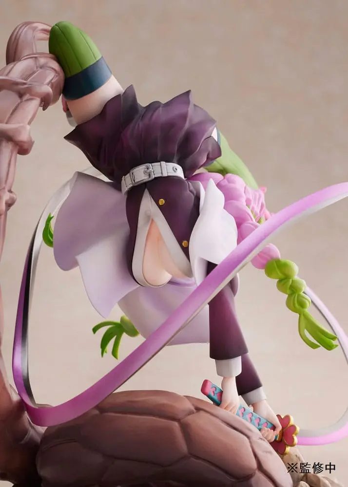 Demon Slayer: Kimetsu no Yaiba 1/8 Mitsuri Kanroji szobor figura 19 cm termékfotó