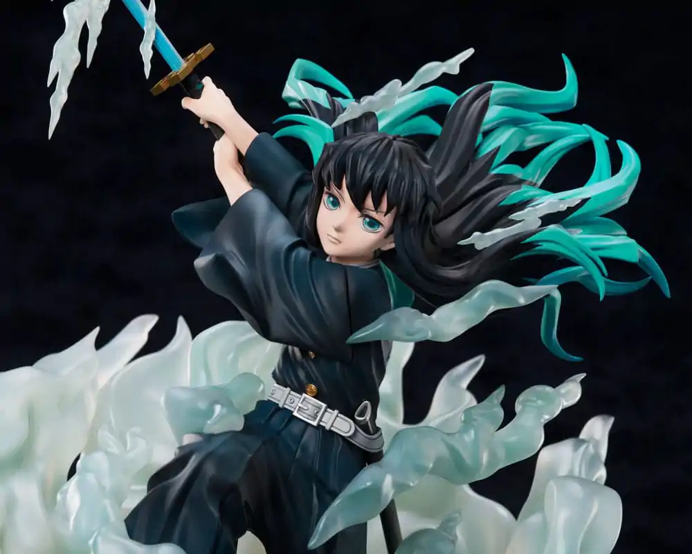 Demon Slayer: Kimetsu no Yaiba 1/8 Muichiro Tokito szobor figura 23 cm termékfotó