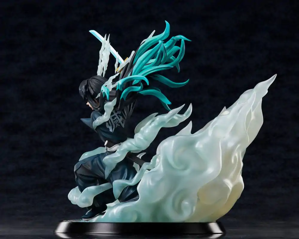 Demon Slayer: Kimetsu no Yaiba 1/8 Muichiro Tokito szobor figura 23 cm termékfotó