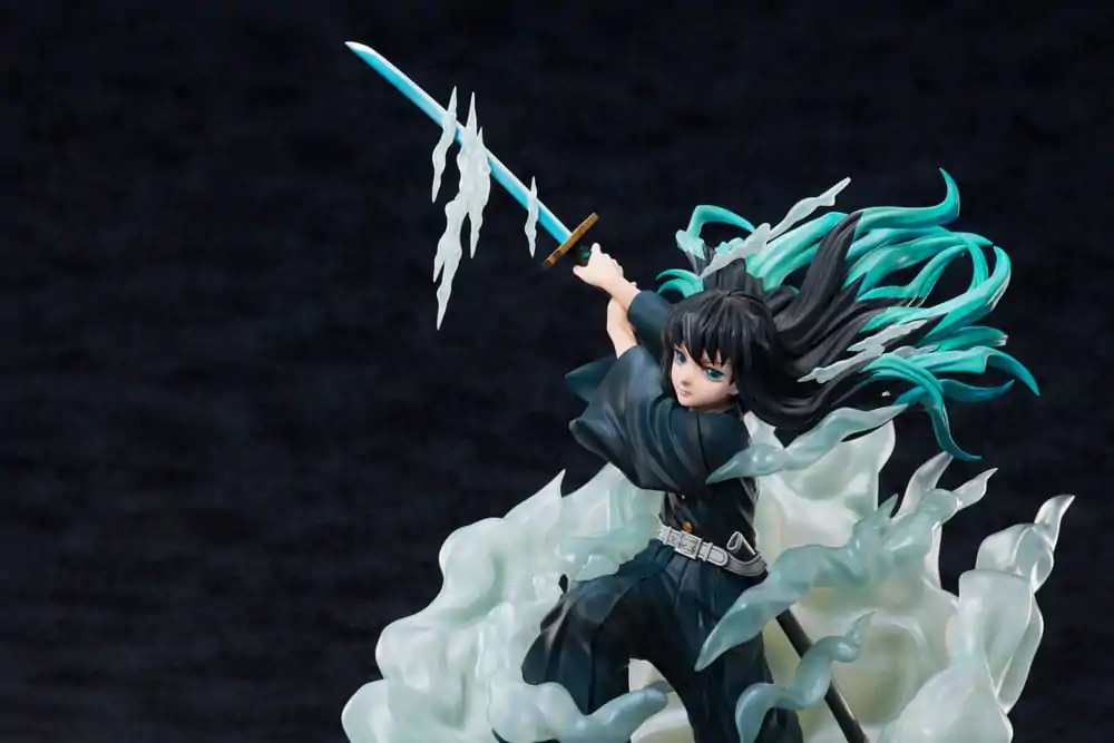 Demon Slayer: Kimetsu no Yaiba 1/8 Muichiro Tokito szobor figura 23 cm termékfotó