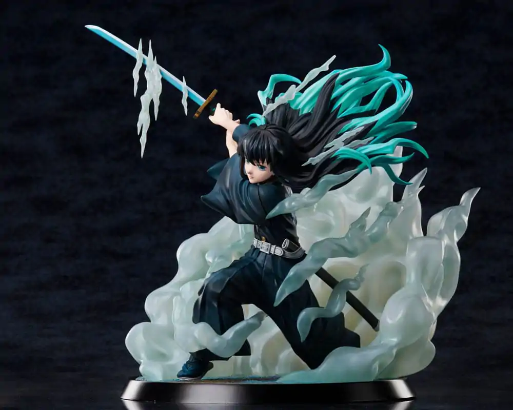 Demon Slayer: Kimetsu no Yaiba 1/8 Muichiro Tokito szobor figura 23 cm termékfotó